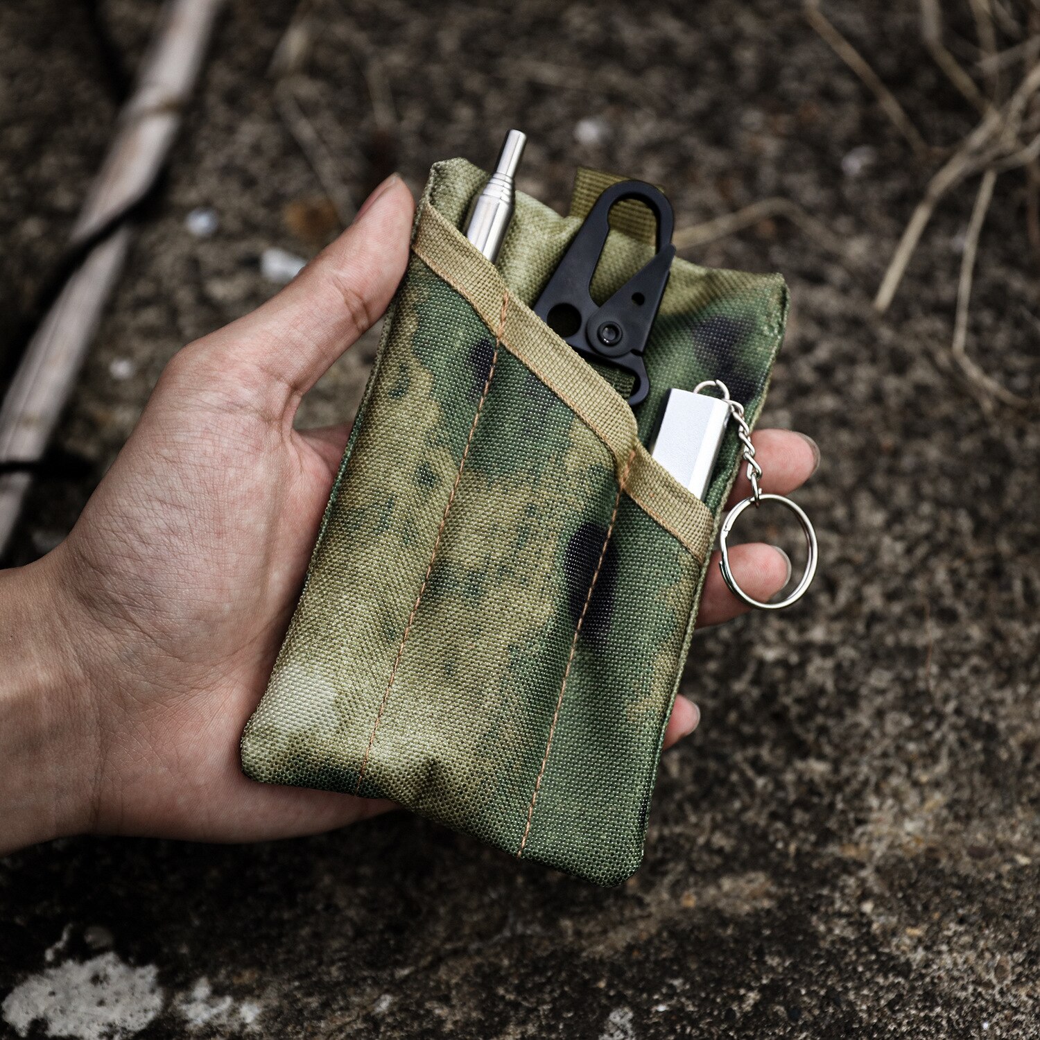 전술 지갑 칼 다기능 도구 다기능 외장 보호 슬리브 휴대용 EDC 기어 생존 도구 지갑